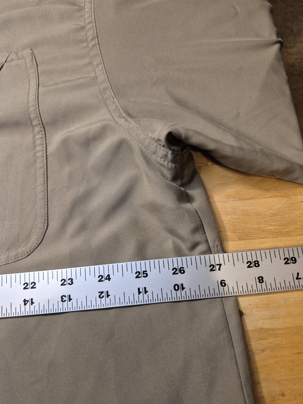 Browning Men's Drab Button-Down Shirt with Orange Accents - Picture 7 of 14